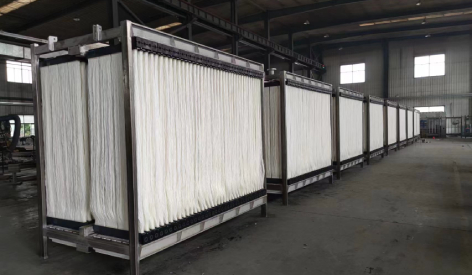 Cassettes MBR avec des fibres creuses PVDF MF / UF